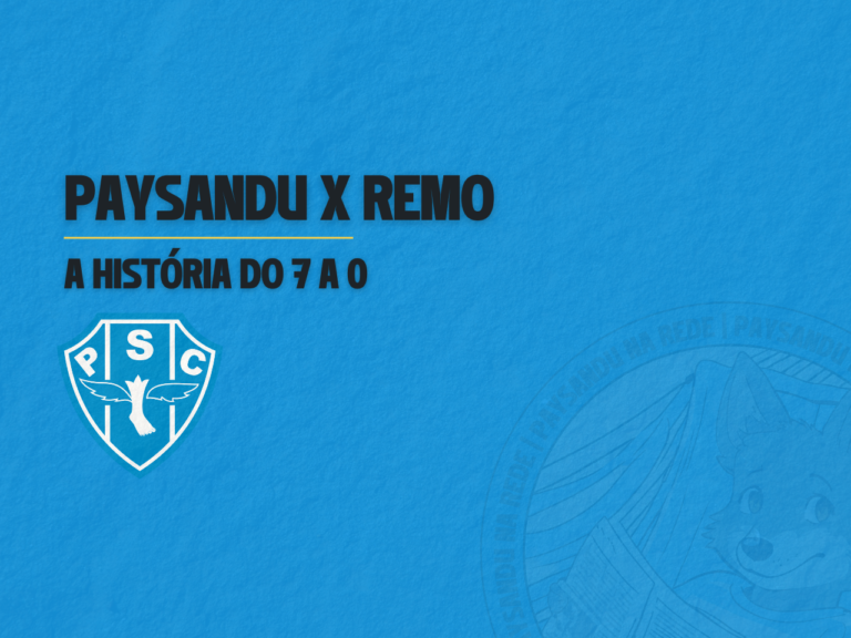 Paysandu goleou o Remo por 7 a 0 em 1945.