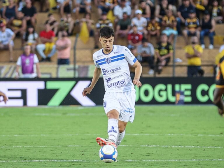 Leandro Vilela jogou quase 40 partidas com o Paysandu em 2024